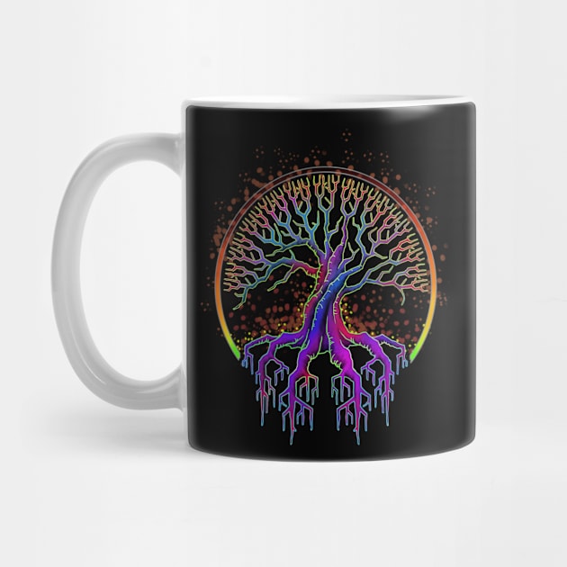 Meditation Tree Of Life Gift The Tree Of Life Yoga Design by Linco